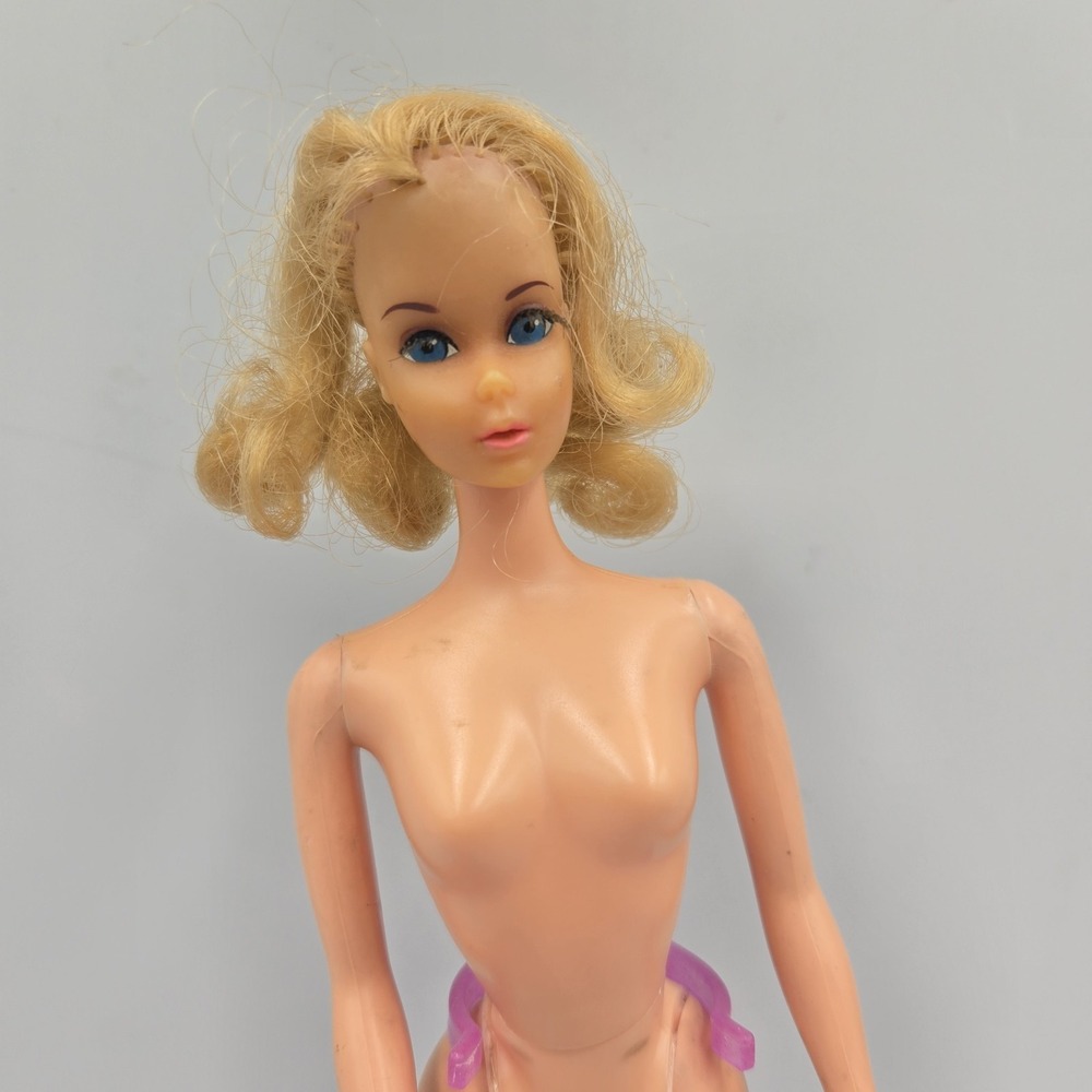 Vintage 60-70s Twist n Turn TNT BARBIE Mod Era Taiwan Blonde Needs Restored